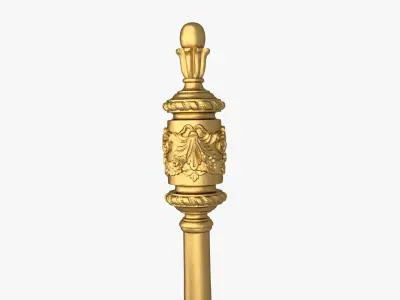 Classic decor ornament 210 3D model