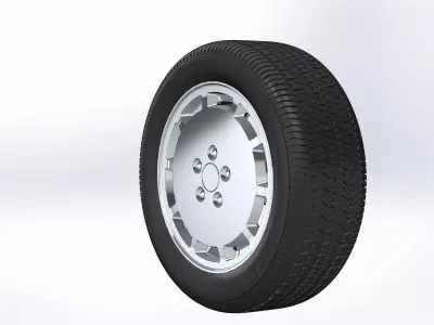 Wheel for scale model SVO 1984 3D print model