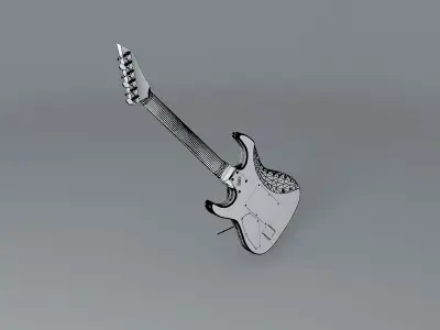 ESP custom shop guitar Free 3D model purchase