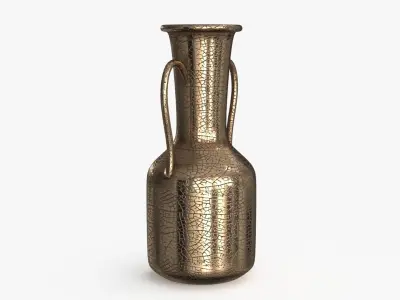 Metal Vase v1 Low-poly 3D model