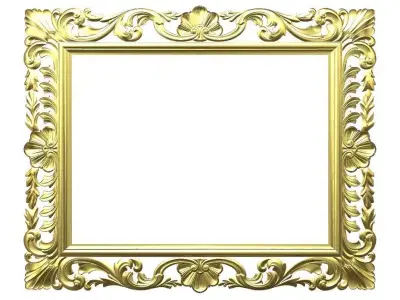 Frame ornament 3D print model get
