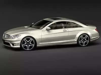 Mercedes CL AMG 2007-2011 3D model