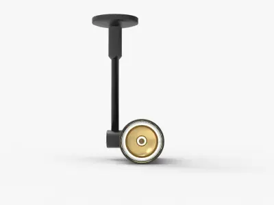 Hanging Lamp 08 Low-poly 3D model