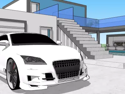 Modern House 3D model