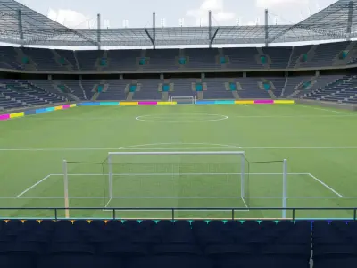 Football Soccer Stadium Low-poly 3D model