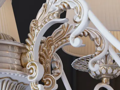 Chandelier suspended MW-Light Ariadna 450014208 3D model