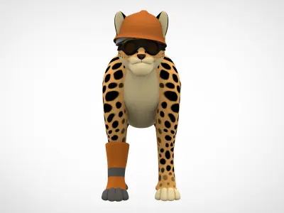 TF2 Engineer Serval Low-poly 3D model