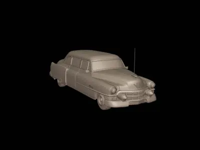 Cadillac 75 Fleetwood Limousine 1953  3D print model