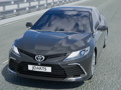 Toyota Camry Urban Driving 3D model