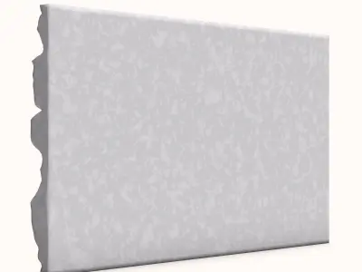Heavy Irregular Stone Barrier 3D model