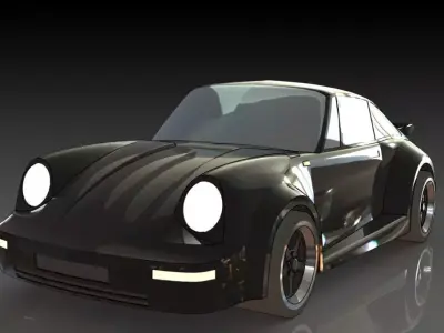 Porsche 911 Free 3D print model