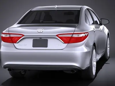 Toyota Camry LE 2017 3D model