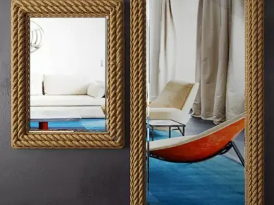 Dena Wall Mirrors 3D model