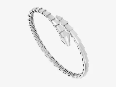 BULGARI - SERPENTI VIPER - BRACELET - ONE COIL VERSION 3D print model