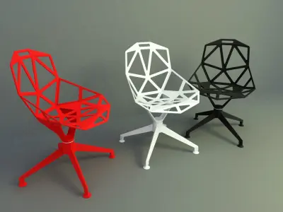 Exclusive High End Luxury Chairs 3D model