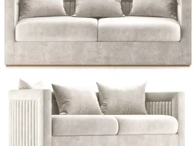 Casa Magna DRUMMOND Sofa Low-poly 3D model