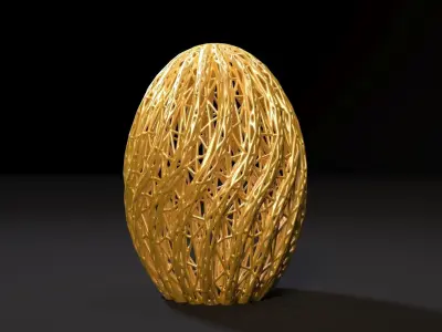 Christmas Ball 5 3D print model