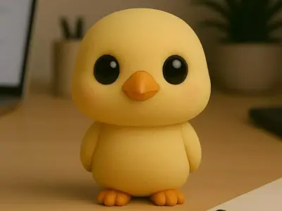 Canary - Kawaii Animals Collection 3D print model