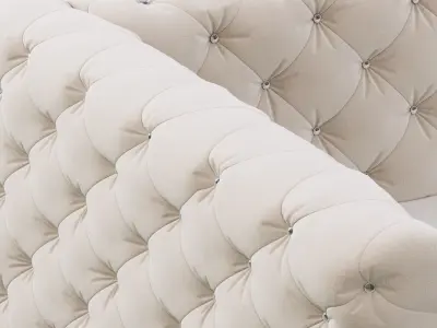 Restoration Hardware Tribeca Tufted Daybed 3D model