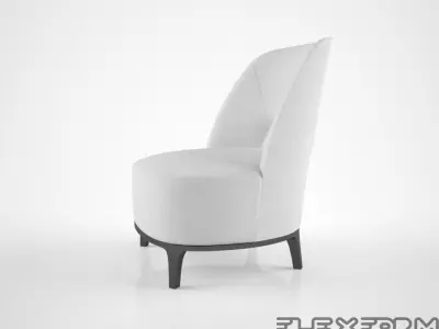 Mood Flexform Ermione 3D model