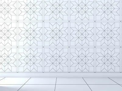 3d wall panel Low-poly 3D model Low-poly 3D model get