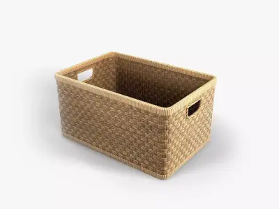 Basket 7 Low-poly 3D model