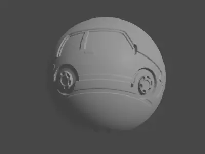 art car Free 3D print model