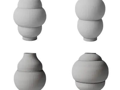 Plump Vase by Pierre Charpin 3D model