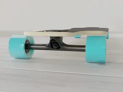 Longboard 3D model