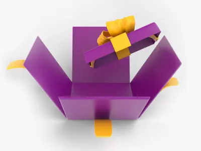 Eid Collection orange hammer 3D model