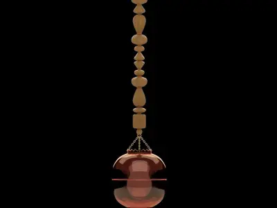 Chinese Red Lantern 3D model get