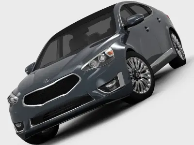KIA Cadenza Premium 2014 3D model