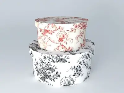 ornament decorative object box box Free 3D model
