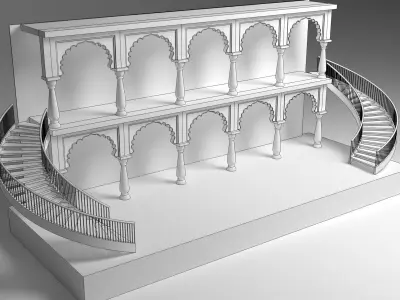 Artist Stage 3D model purchase