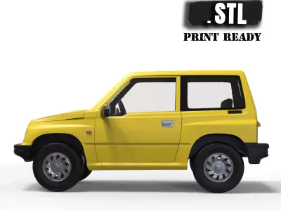 Printable body car Geo Tracker Sidekick Santana Vitara 3D print model