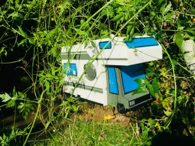 BIRD HOUSE CAMPER VAN 2nd MODEL 3D print model 3D print model