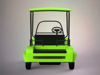 Golf Cart 3D model