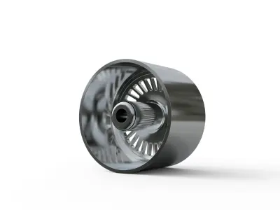 ASANTI AF872 WHEEL  3D print model