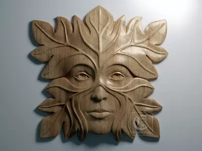 GreenWoman - 3D STL Files for CNC  3D model