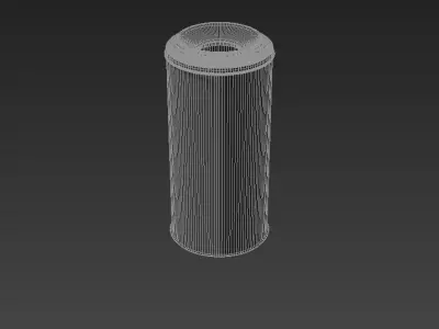Trashcans Fireproof 18lt 3D model