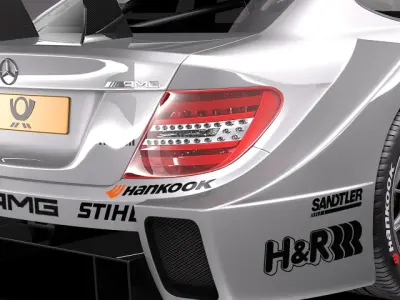 Mercedes C AMG DTM 2012-2014 3D model