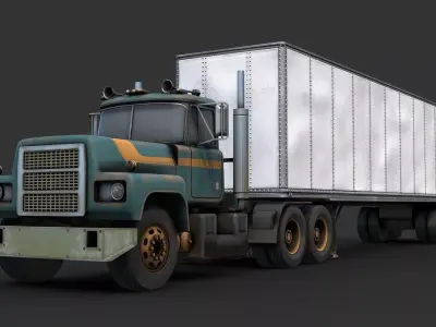 Next Generation Trucks Low-poly 3D model