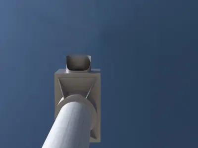 Road traffic camer Free 3D model