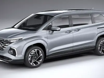 Hyundai Custo 2021  3D model