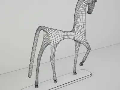 Frederick Weinberg Bronze Sculpture 3D model