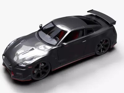 Nissan GT-R Nismo 3D model