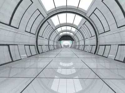 Corridor Interior 3D model