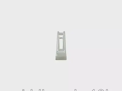 Rio-Nandu Suspension Bridge 3D Model Low-poly 3D model