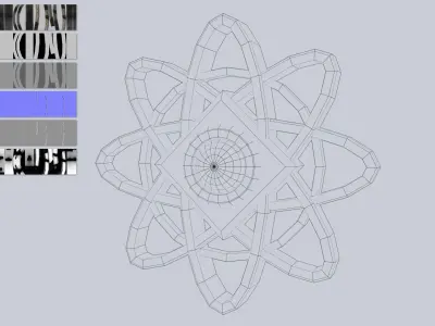 Pendant Low-poly 3D model buy