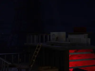 Old bar 3D model